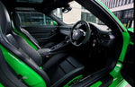 A front view of TECHART Exquisite Leather Interior for Coupé Porsche 991/991.2 Carrera / Targa / Turbo
