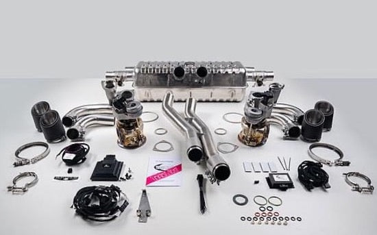 A front view of TECHART TA 09Y/T2 Power Kit Porsche Cayenne Turbo With OPF