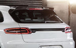 A close up view of TECHART Rear Panel Trim Porsche 95B Macan up to MY 2018