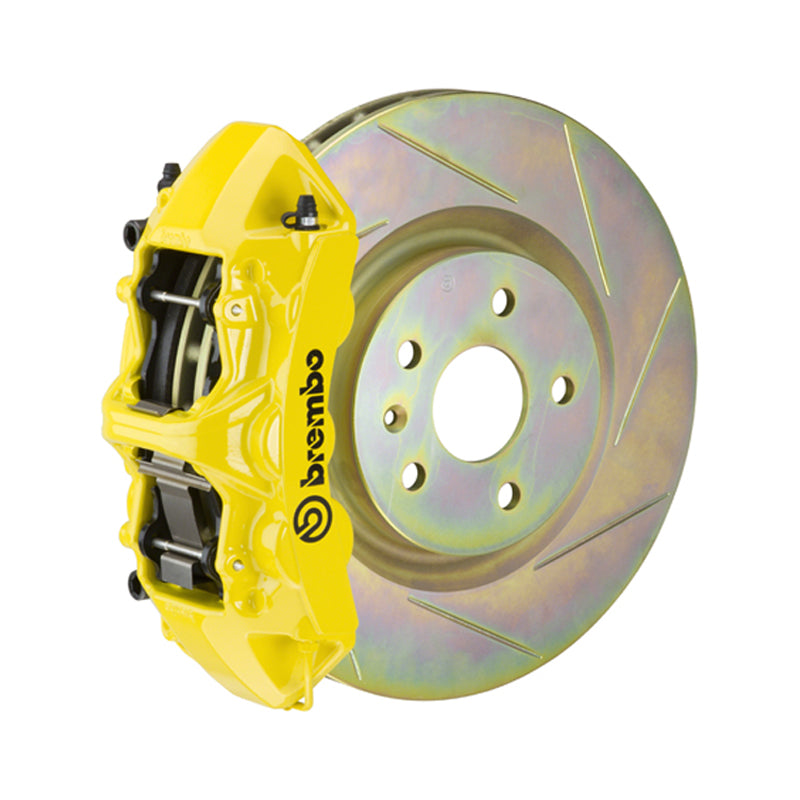 Camaro Brembo GT 6-piston front kit, yellow caliper, 355mm type 1 slotted 1-piece disc