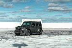 Rear three-quarter view of an Urban Widetrack Mercedes-AMG G63 W463A