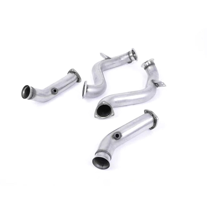Milltek Sport downpipe and connecting pipework for 2015+ Mercedes-Benz C-Class C63 & C63 S Saloon 4.0 Bi-Turbo V8, product photo (photo 3)
