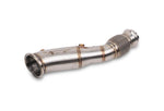 VRSF stainless race downpipe outlet end and flex section for BMW B46/B48 330i and 230i