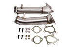 VRSF R35 GT-R downpipe kit with both pipes, stainless gaskets and grade 12 hardware