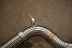 Valvetronic Designs Valved Exhaust VW Golf GTI MK7 manufacturer gallery: curved rear branch, clamp and hanger