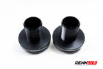 Black C205 coil-over adjuster sleeves - Coilover Suspension for the 2017-2023 C 63 / C 63 S AMG Coupe