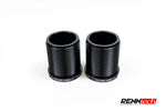 Black C205 coil-over mounts from above, view 2 - Coilover Suspension for the 2017-2023 C 63 / C 63 S AMG Coupe