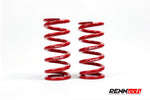Pair of red C205 coil-over springs - Coilover Suspension for the 2017-2023 C 63 / C 63 S AMG Coupe