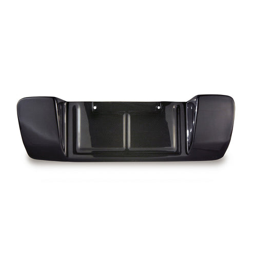 A front view of APR Performance License Plate Backing Subaru Impreza WRX/ STI 2004-2007 with white background