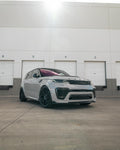 White Urban Widetrack Range Rover Sport L461, front three-quarter view