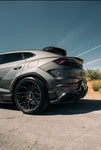 Rear three-quarter view of the Urban Widetrack Urus SE with rear spoiler