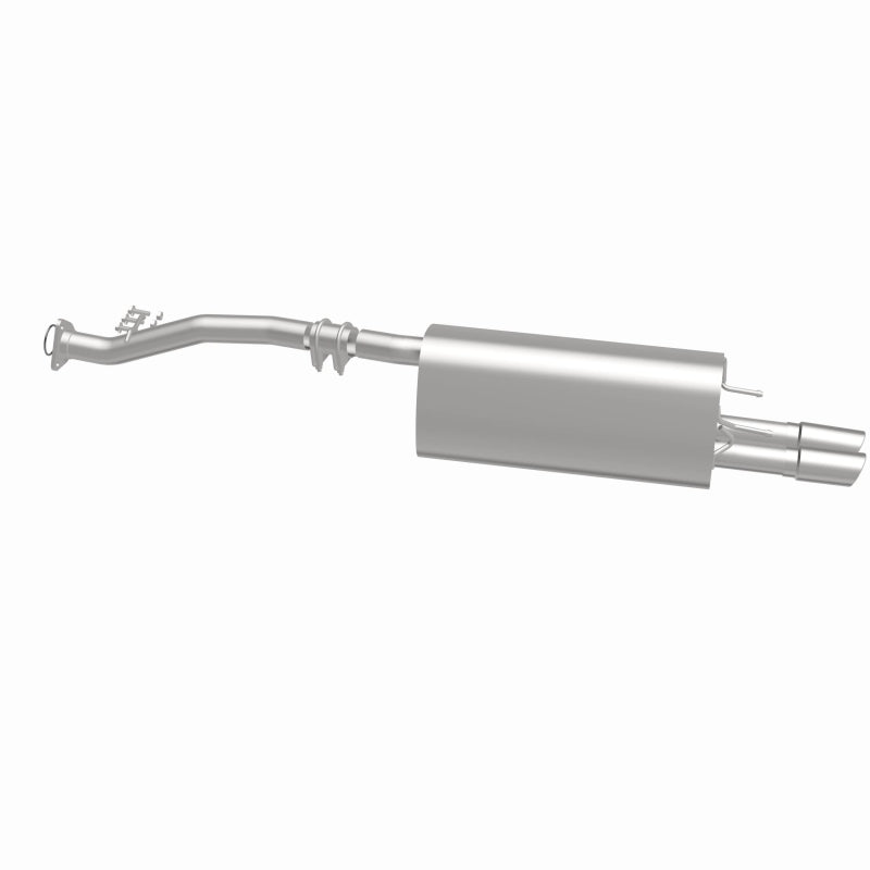 BRExhaust 108-0164 muffler, side view of the turntable spin