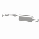 BRExhaust 108-0164 muffler, side view of the turntable spin