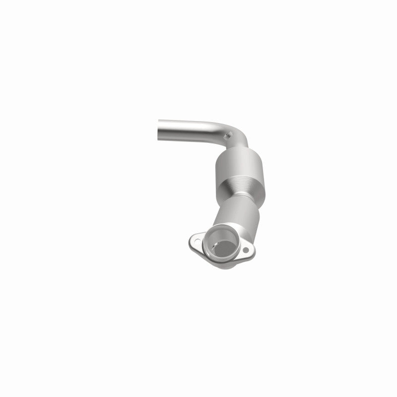 MagnaFlow 5582311 carb direct-fit catalytic converter, side view of the turntable spin