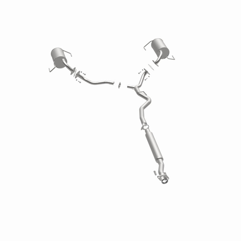 BRExhaust 106-0163 direct-fit exhaust kit, opposite side view of the turntable spin