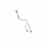 BRExhaust 106-0719 direct-fit exhaust kit, opposite side view of the turntable spin