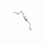 BRExhaust 106-0503 direct-fit exhaust kit, opposite side view of the turntable spin