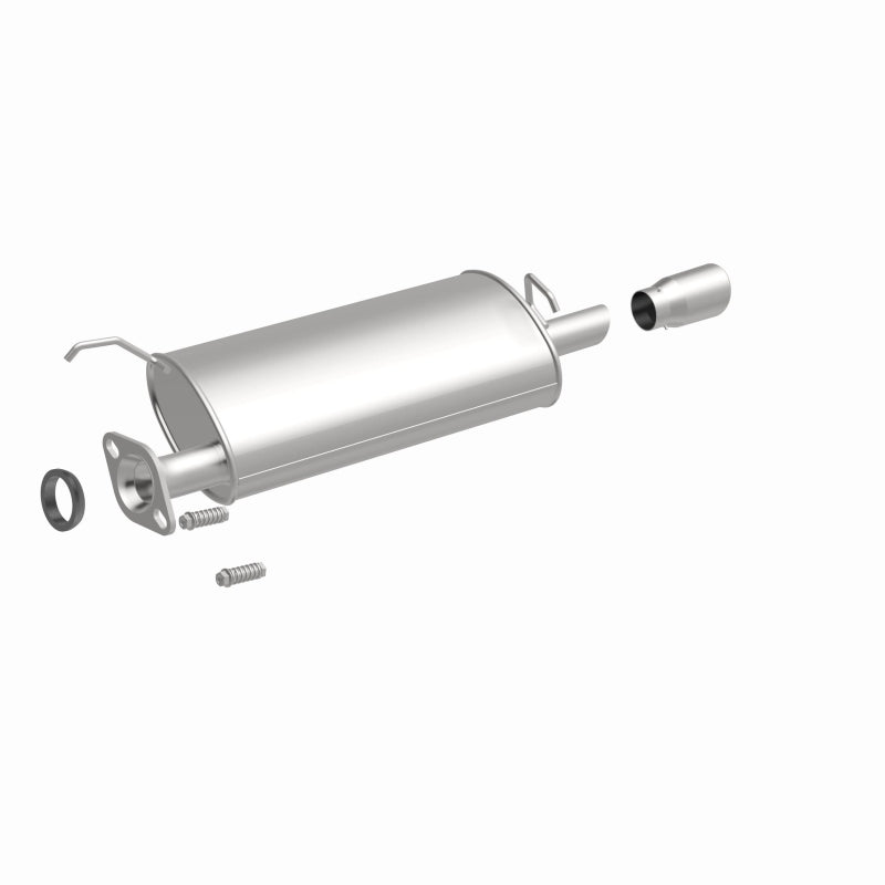 BRExhaust 106-0584 direct-fit exhaust kit, front three-quarter view of the turntable spin