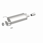 BRExhaust 106-0584 direct-fit exhaust kit, front three-quarter view of the turntable spin