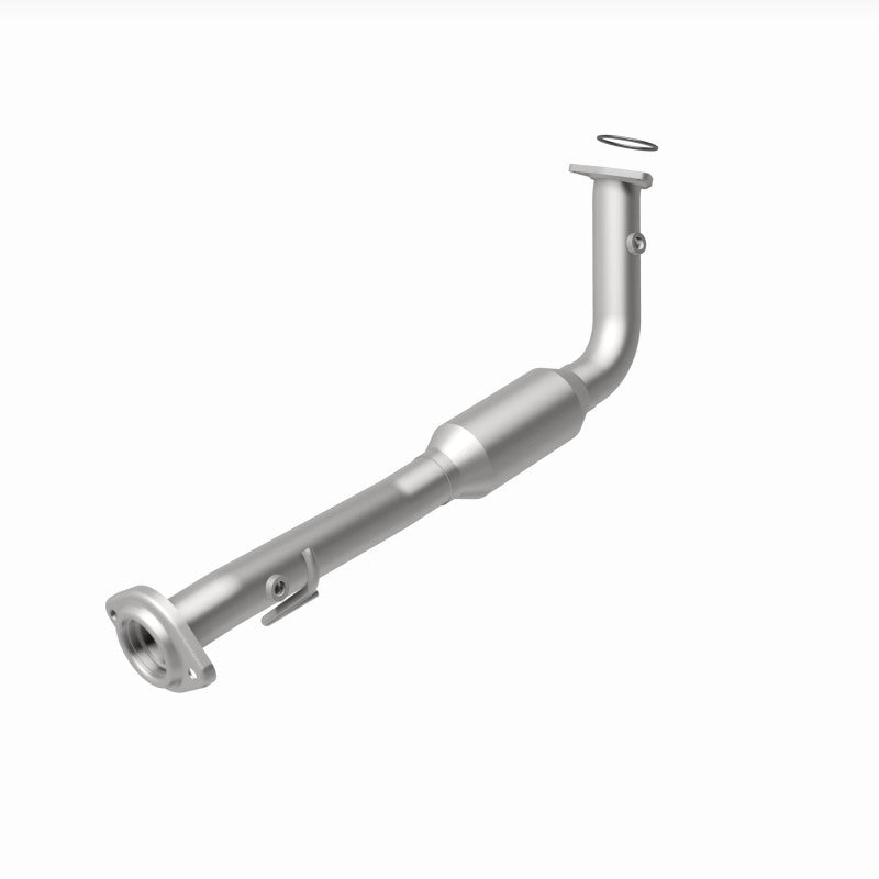 MagnaFlow 4651649 carb direct-fit catalytic converter, rear view of the turntable spin