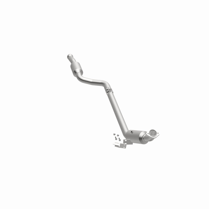 MagnaFlow 5561441 carb direct-fit catalytic converter, opposite side view of the turntable spin