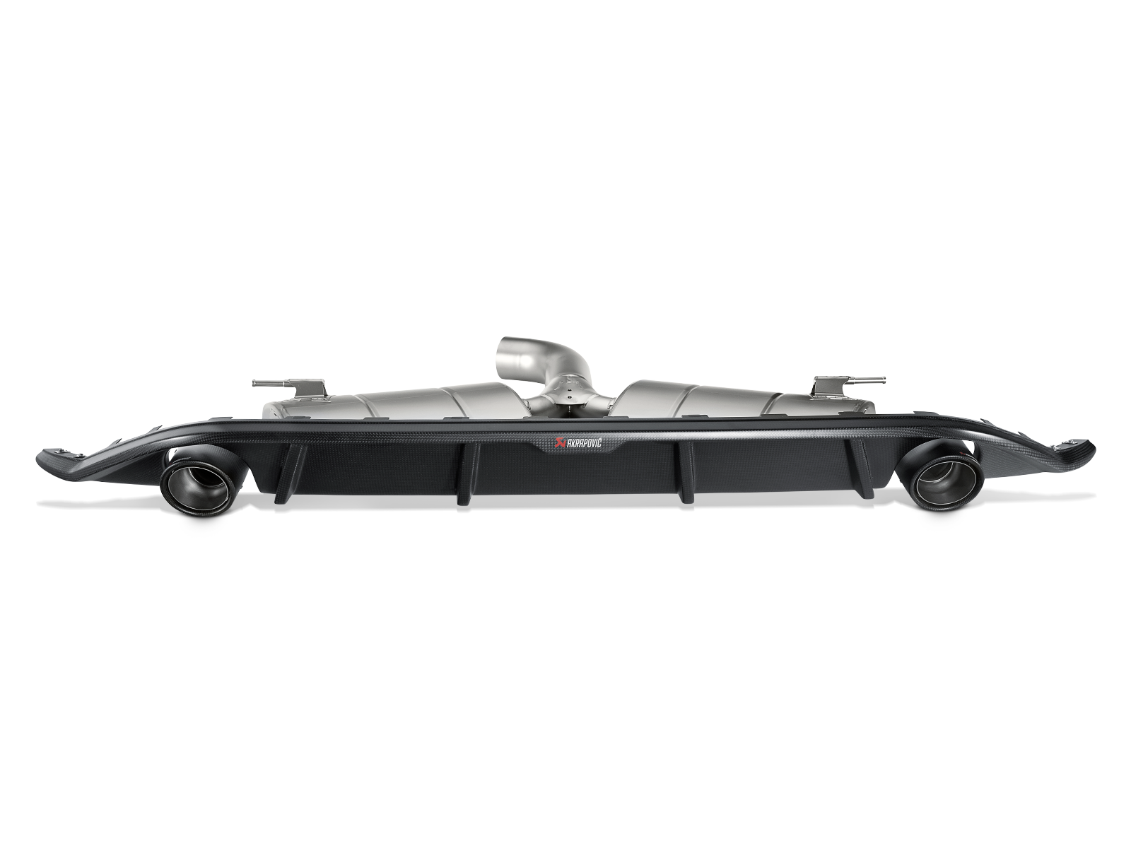 Akrapovic Rear Carbon Fibre Diffuser DI-VW/CA/1 for Volkswagen Golf GTI (MK7) 2015-2016, detail view