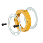 Wilwood Spindle Nut W5 Self Locking Assembly - Gold