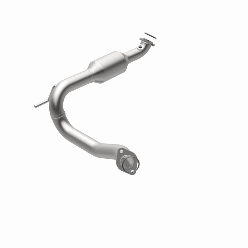 MagnaFlow 5592231 carb direct-fit catalytic converter, rear view of the turntable spin