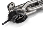 Akrapovic Porsche 911 992.2 Slip-On Line Titanium Exhaust S-PO/T/7 for Porsche 911 Carrera/T/S/4S 992.2 2025-2027, rear view