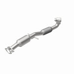 MagnaFlow 5421911 carb direct-fit catalytic converter, rear view of the turntable spin