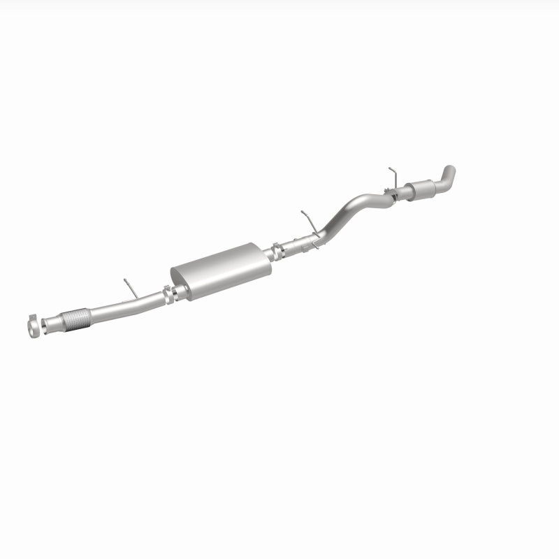BRExhaust 106-0838 direct-fit exhaust kit, front three-quarter view of the turntable spin