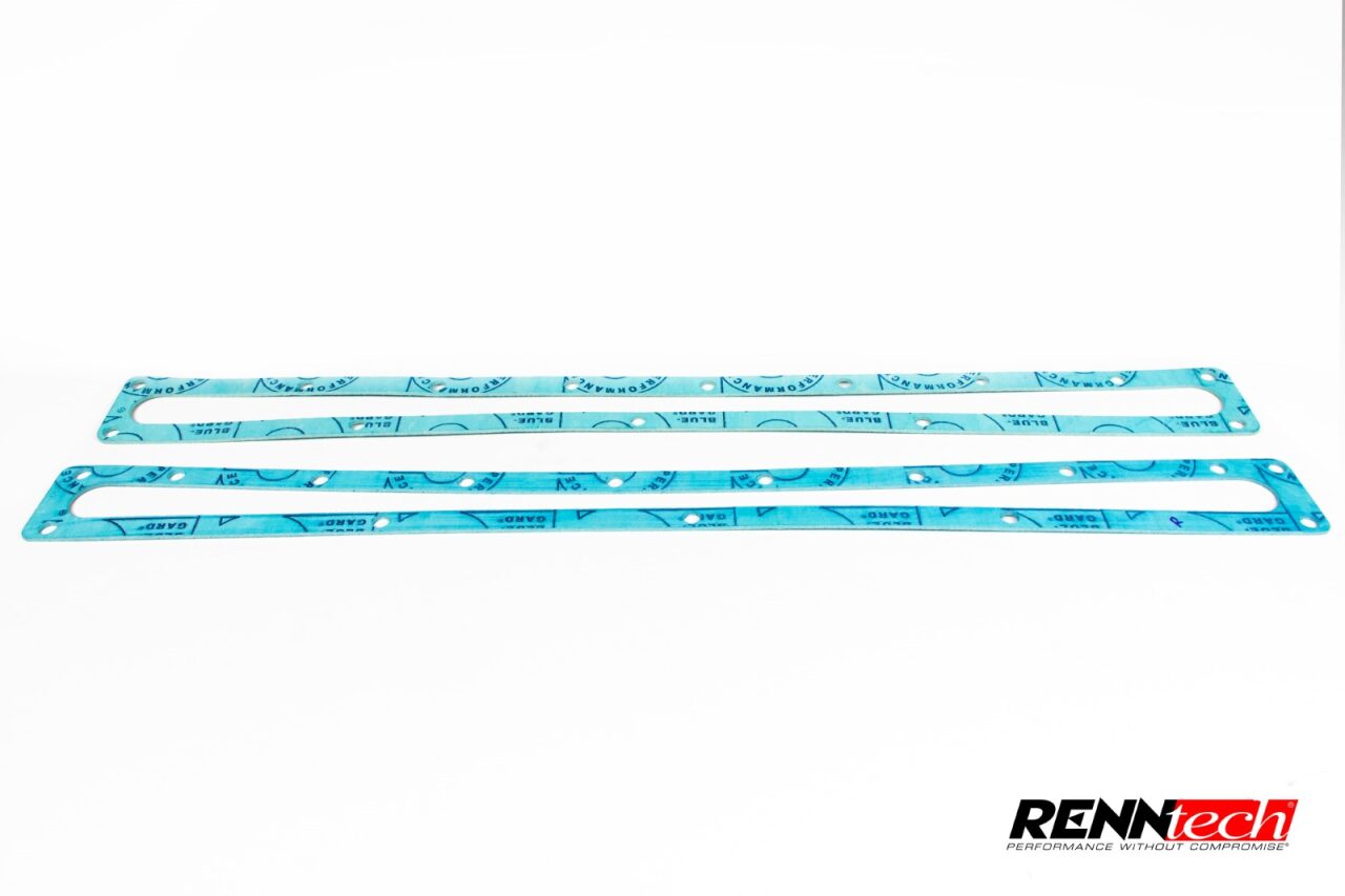 Blue valve cover gaskets from the kit - Complete Top End Gasket Kit for the AMG M117 4-valve models