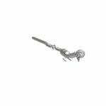 MagnaFlow 52380 oem grade direct-fit catalytic converter, front three-quarter view of the turntable spin