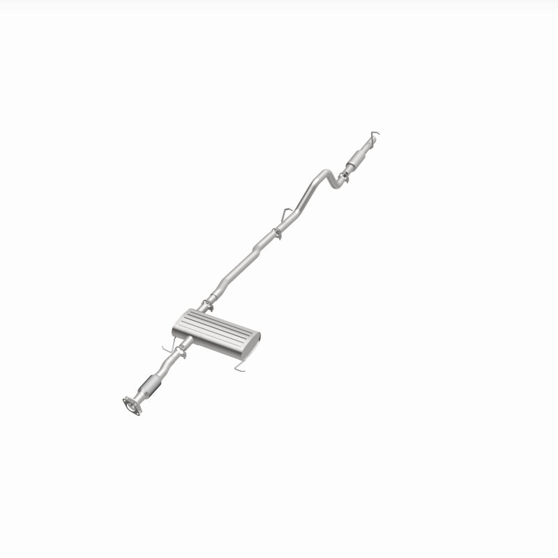 BRExhaust 106-0221 direct-fit exhaust kit, opposite front three-quarter view of the turntable spin