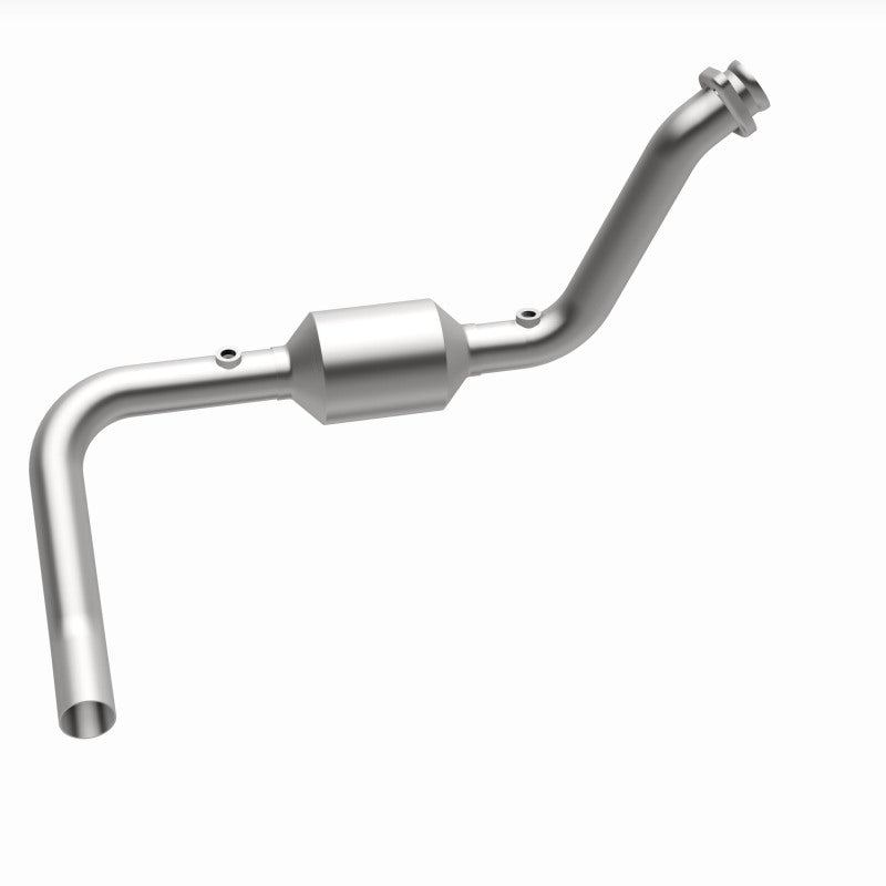 MagnaFlow 4651497 carb direct-fit catalytic converter, opposite side view of the turntable spin