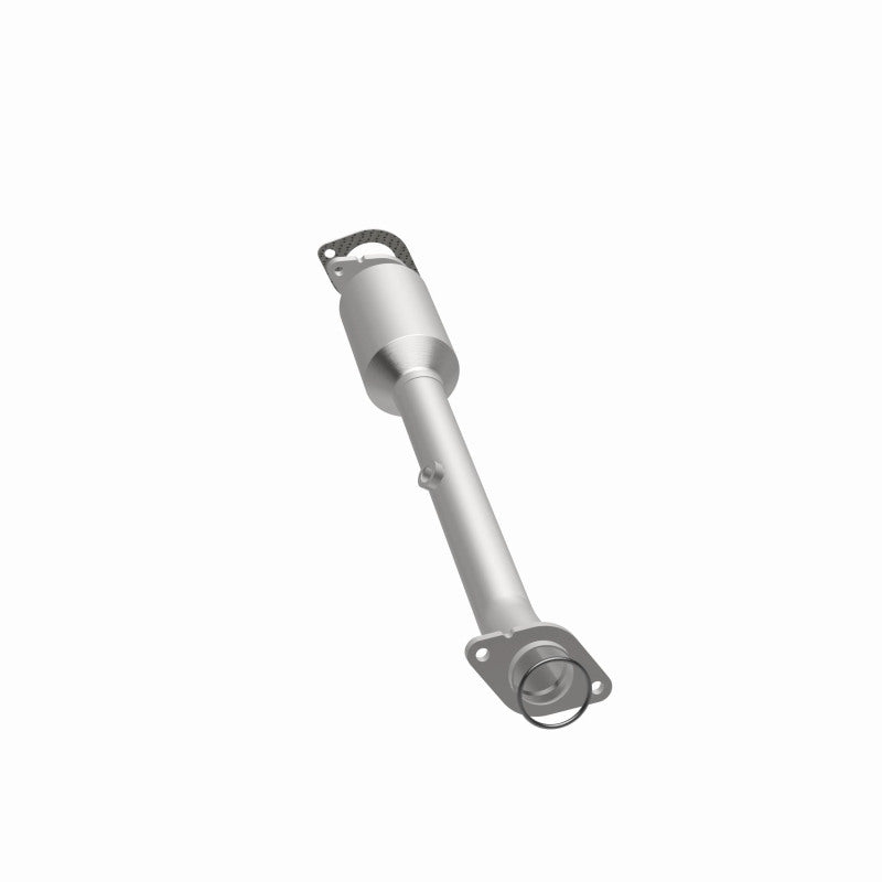 MagnaFlow 5491669 carb direct-fit catalytic converter, opposite side view of the turntable spin