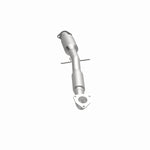 MagnaFlow 557914 carb direct-fit catalytic converter, opposite side view of the turntable spin
