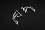 Capristo headers with 250 cell sport cats for Porsche 991.2 GT3/RS, polished stainless