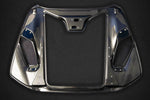 Capristo Design S carbon fiber and glass bonnet for Ferrari 488/Pista Spider, full part view