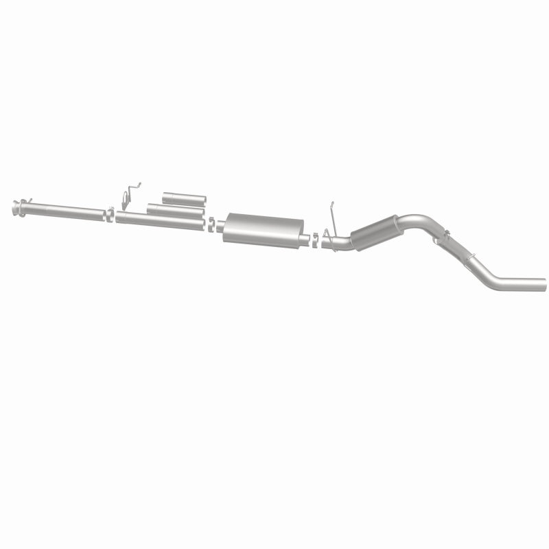 BRExhaust 106-0344 direct-fit exhaust kit, side view of the turntable spin