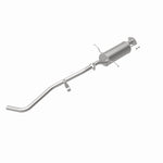 BRExhaust 106-0340 direct-fit exhaust kit, rear view of the turntable spin