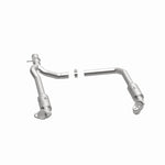 MagnaFlow 5551294 carb direct-fit catalytic converter, opposite side view of the turntable spin