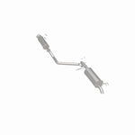 BRExhaust 106-0869 direct-fit exhaust kit, rear three-quarter view of the turntable spin