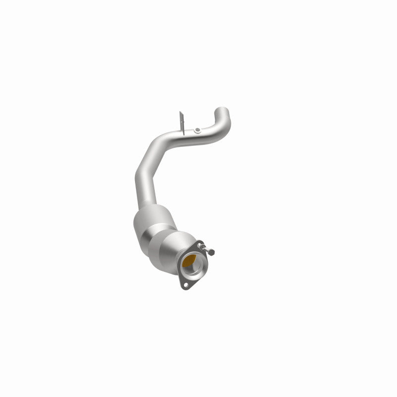 MagnaFlow 21-608 oem grade direct-fit catalytic converter, opposite side view of the turntable spin
