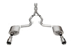 Corsa 24+ Ford MustangGT Sport Cat-Back Exhaust Sys. 3.0in Dual Rear Exit w/4.5in Straight Cut Tips