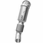 MagnaFlow 280513 oem grade direct-fit catalytic converter, opposite rear three-quarter view of the turntable spin