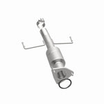 MagnaFlow 5592223 carb direct-fit catalytic converter, opposite side view of the turntable spin