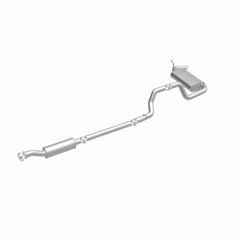 BRExhaust 106-1105 direct-fit exhaust kit, front three-quarter view of the turntable spin