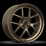 fifteen52 Sector RSR 19x9.5 5x114.3 38mm ET 73.1mm Center Bore Matte Bronze w/ Gloss Lip