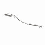BRExhaust 106-0057 direct-fit exhaust kit, opposite rear three-quarter view of the turntable spin